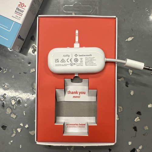 Twelve South AirFly SE Bluetooth Wireless Audio Transmitter Receiver - Picture 7 of 9