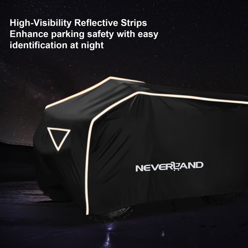 XXXL Heavy Duty Waterproof Quad ATV Cover Resistant UV Dust Snow Rain Protector - Foto 4 di 17