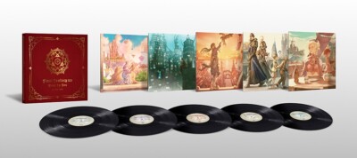 Square Enix] FINAL FANTASY XIV Vinyl LP Box (5-Disc Set) From JP