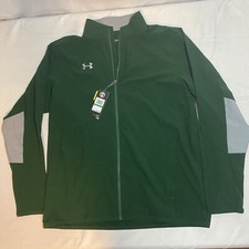 Under Armour Men's Armour Fit Track Jacket Green - Size Large - New With Tags