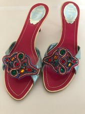 Rene Caovilla Open-Toed Heel Sandal