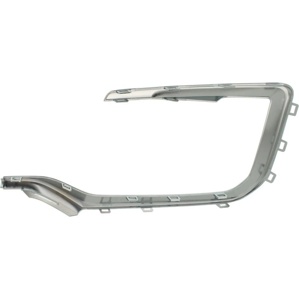 Bumper Trim Front Left & Right Side Chrome Set 2pc For 2016-2017 GMC Terrain - Image 2 of 4