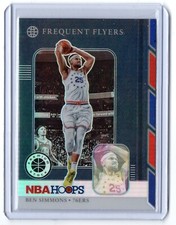 19-20 Premium Hoops Frequent Flyers Holo Ben Simmons #10 Philadelphia 76ers
