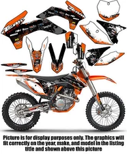 2016 KTM XCF-W 250 350 450 500 GRAPHICS KIT DECO DECALS STICKERS MOTO