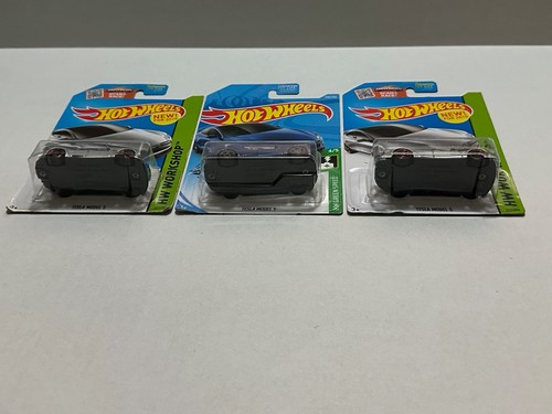 HOT WHEELS TESLA LOT - Model 3 - Cybertruck - Model S - Roadster - Package Error - Picture 9 of 19