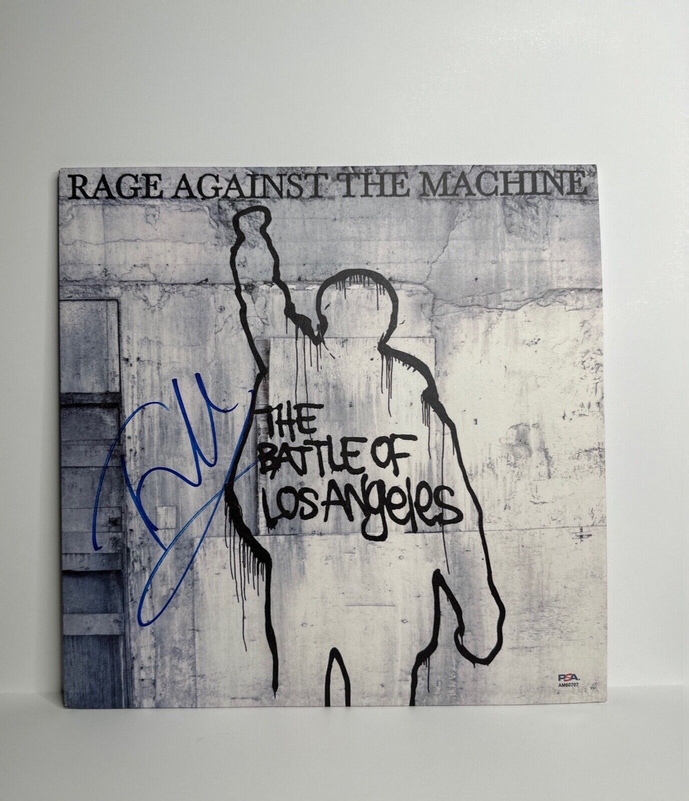 Tom Morello Signed Rage Against The Machine The Battle Of Los Angeles Vinyl  PSA