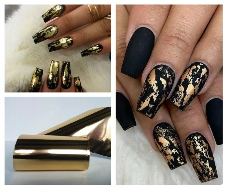 Louis Vuitton nail foils  Louis vuitton nails, Nails, Foil nails