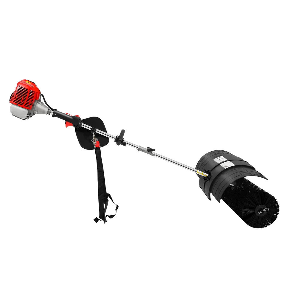 Nuevo limpiador manual barredora de césped portátil de 8500 rpm 52 cc escoba eléctrica a gas 2 tiempos Foto 3 de 4