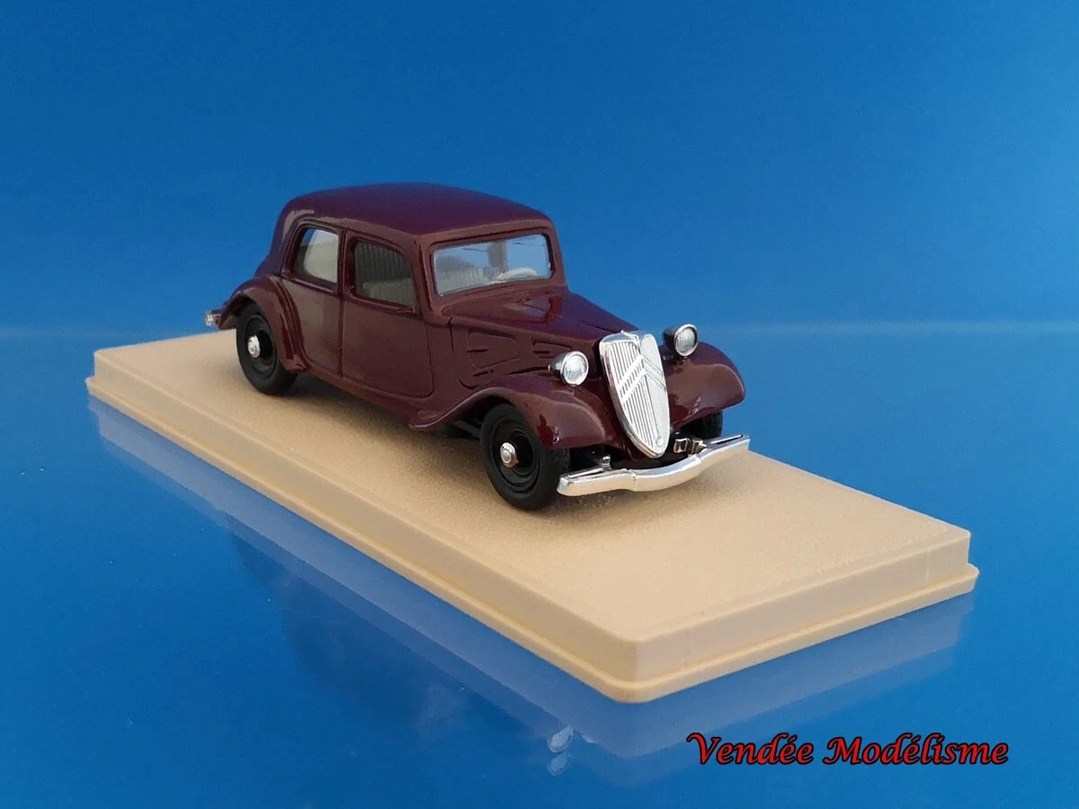 Modèle Réduit Citroën Traction 11 BL Coupé 1938 - Collection Atlas 1/43