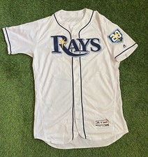 CJ Cron Tampa Bay Rays Game Used Worn Jersey 2018 MLB 5 Games