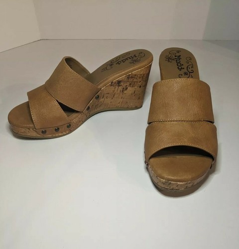 mudd cork sandals