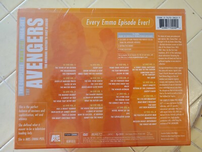 The Avengers 16-Disc DVD Set -- Complete Emma Peel Mega Set