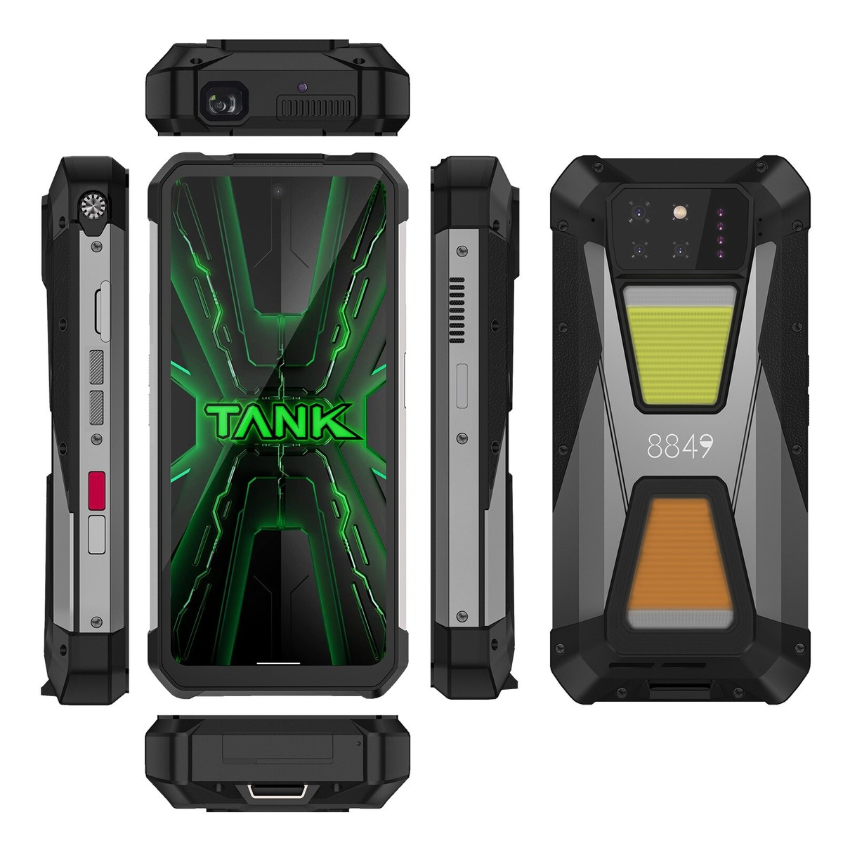 6.79in Unihertz 8849 Tank 3S Rugged Phone 32GB+512GB Android