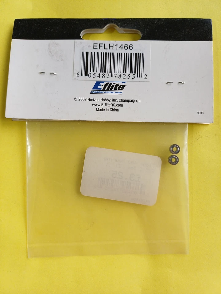 E-Flite Blade 400 Bearing 2x5x2.5mm 2pk EFLH1466 for RC Model Helicopters - Image 2 of 2