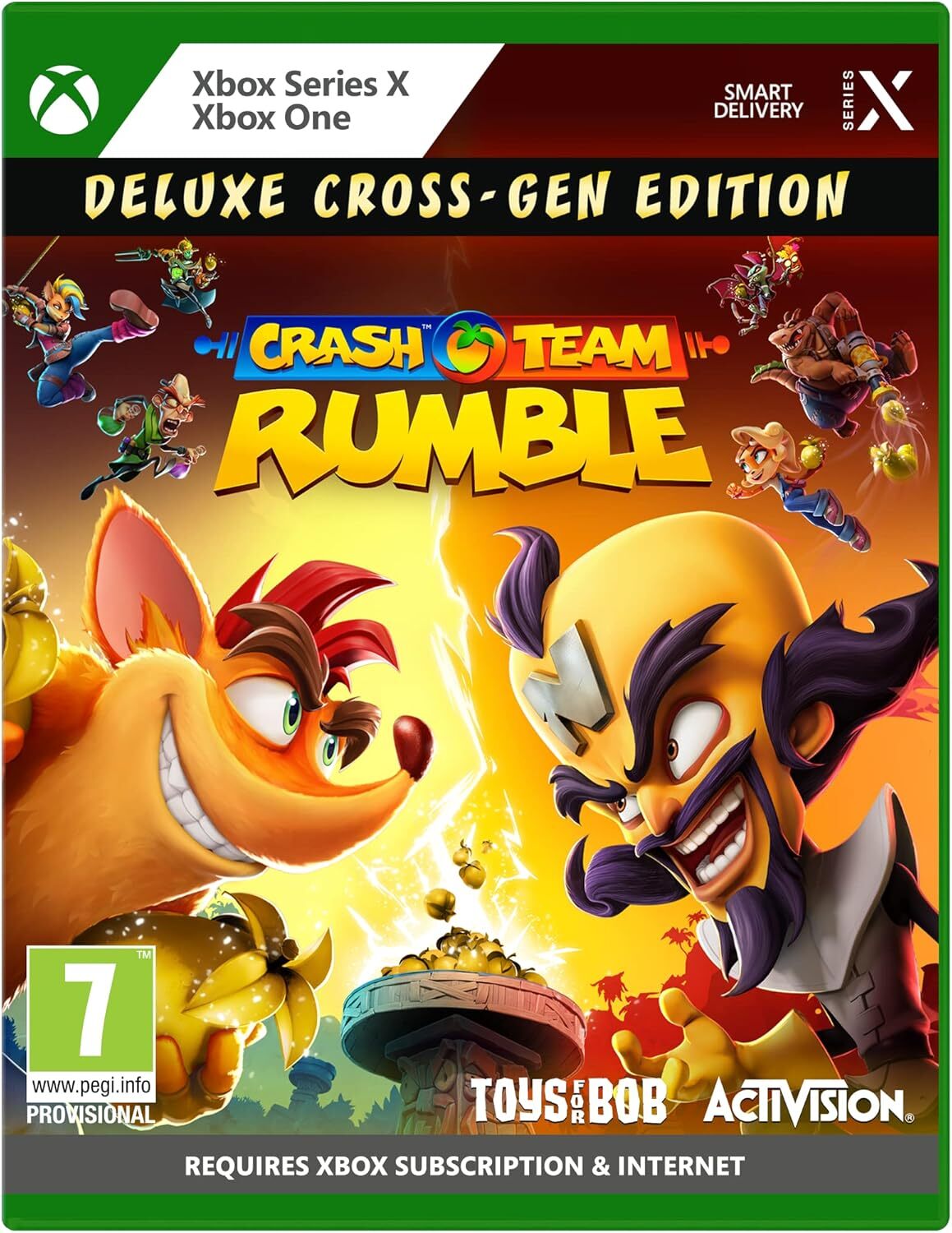Crash Team Rumble Deluxe Edition Xbox Series X - NEW AND SEALED - FREE SHIPPING