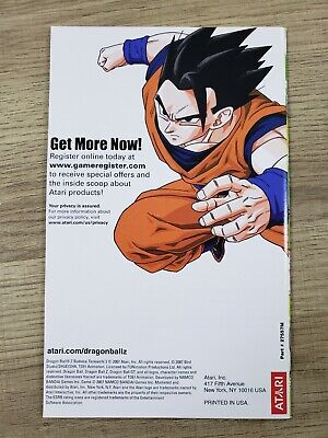 Manual Only) Dragon Ball Z Budokai Tenkaichi 3 Nintendo Wii Authentic