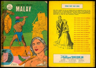 Philippines National World Fairy Tales Series Komiks ANG MGA UNANG MALAY Comics