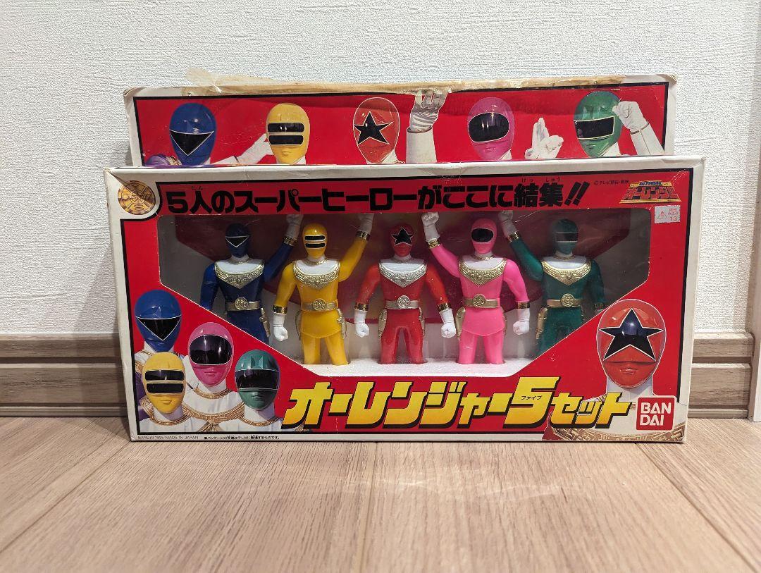 Bandai Power Ranger Chouriki Sentai Ohranger Figure Set of 5 Pack