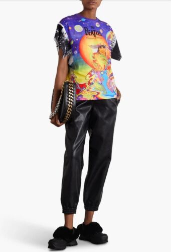 Stella Mccartney T Shirt The Beatles Get Back Printed Cotton Jersey - Picture 2 of 5
