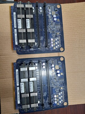 LOT 2 Apple Mac Pro Memory Riser Board Cards 630-7667 PBA D37706-501  4GB RAM