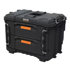 Ridgid 22 in. 2.0 Pro Gear System 2-drawer XL Modular Tool Box Storage Organizer