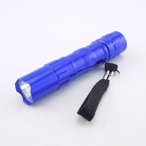 2/5pcs Protable Led Flashlight Pocket Waterproof AA battery Keychain Torch Light - Picture 4 of 5
