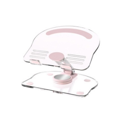 Universal Phone Pad Acrylic Tablet Stand Desktop Foldable Holder 360° Rotation g - Afbeelding 12 van 13