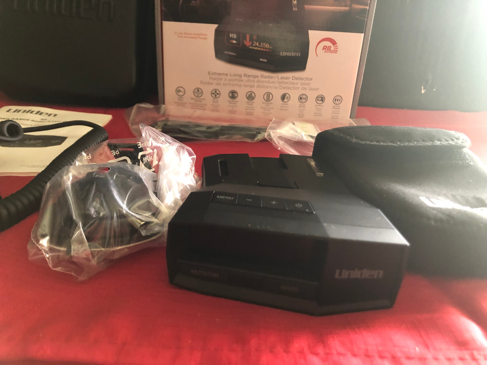 Uniden R8 Radar/Laser Detector Long Range with BuiltIn GPS