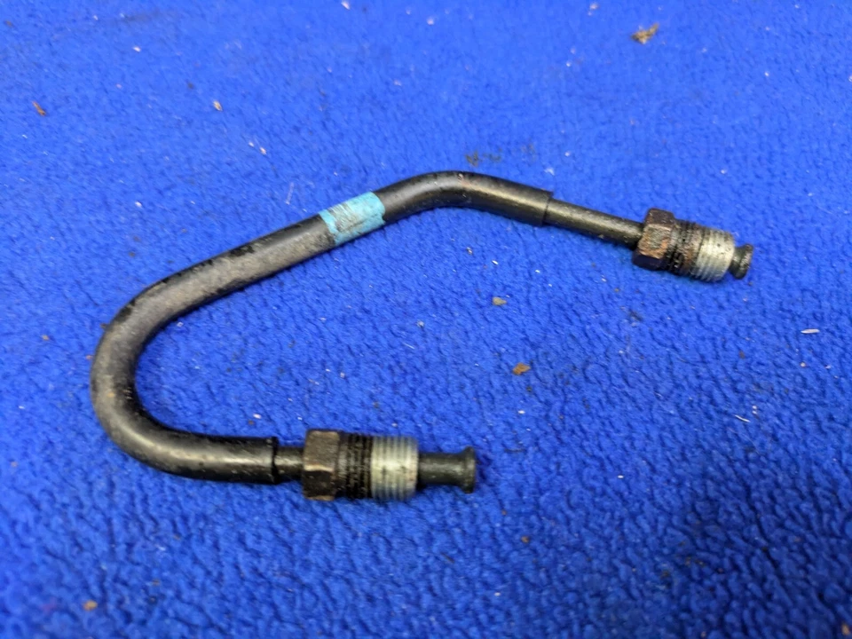 Tubo tubo línea freno conductor izquierdo infiniti manguera trasera fabricante de equipos originales fx50 v8 Foto 3 de 3