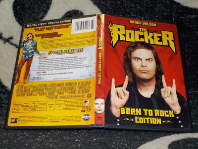 The Rocker Born To Rock Edition DVD +Insert Rainn Wilson