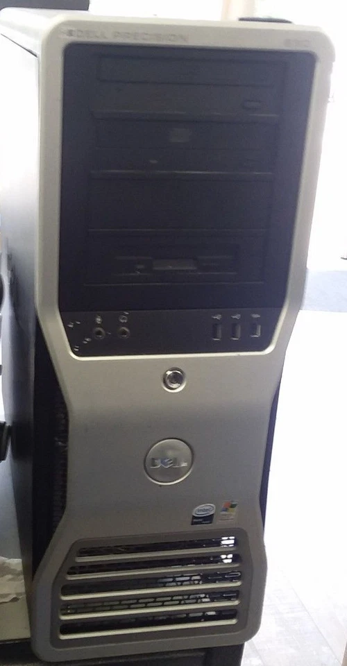 Dell Precision 690 Workstation 2x Xeon  2.00GHz Quad Core  total 4-cores1TB - Image 2 of 4