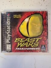 Beast Wars Transformers (Sony PlayStation, 1997) PS1 Game Complete w/ Manual