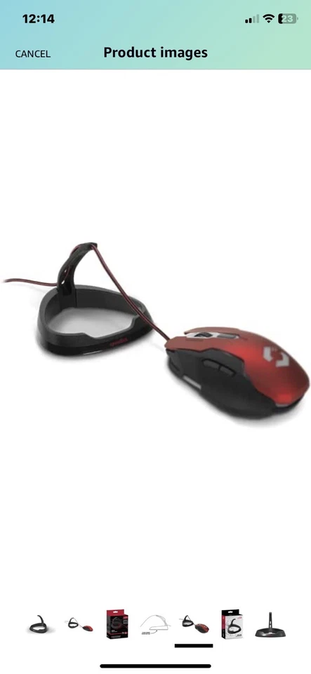 Mouse Bungee Speedlink Cable Management Black SL-680200-BK Pc Mouse Cable Stand - Image 3 of 4