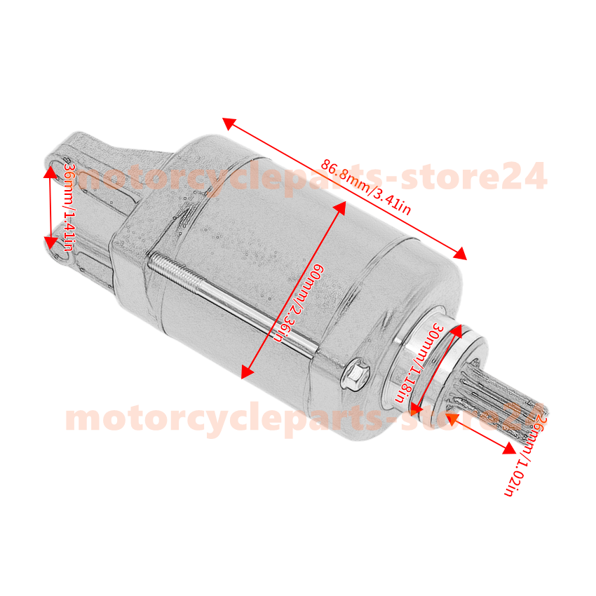 Starter Motor Assy for Kawasaki ZX1000 Ninja ZX-10R 2010