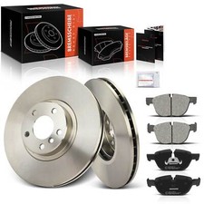 Front Brake Discs & Brake Pads Vented 348mm for BMW X5 F15 E70 F85 2006-2018 X6