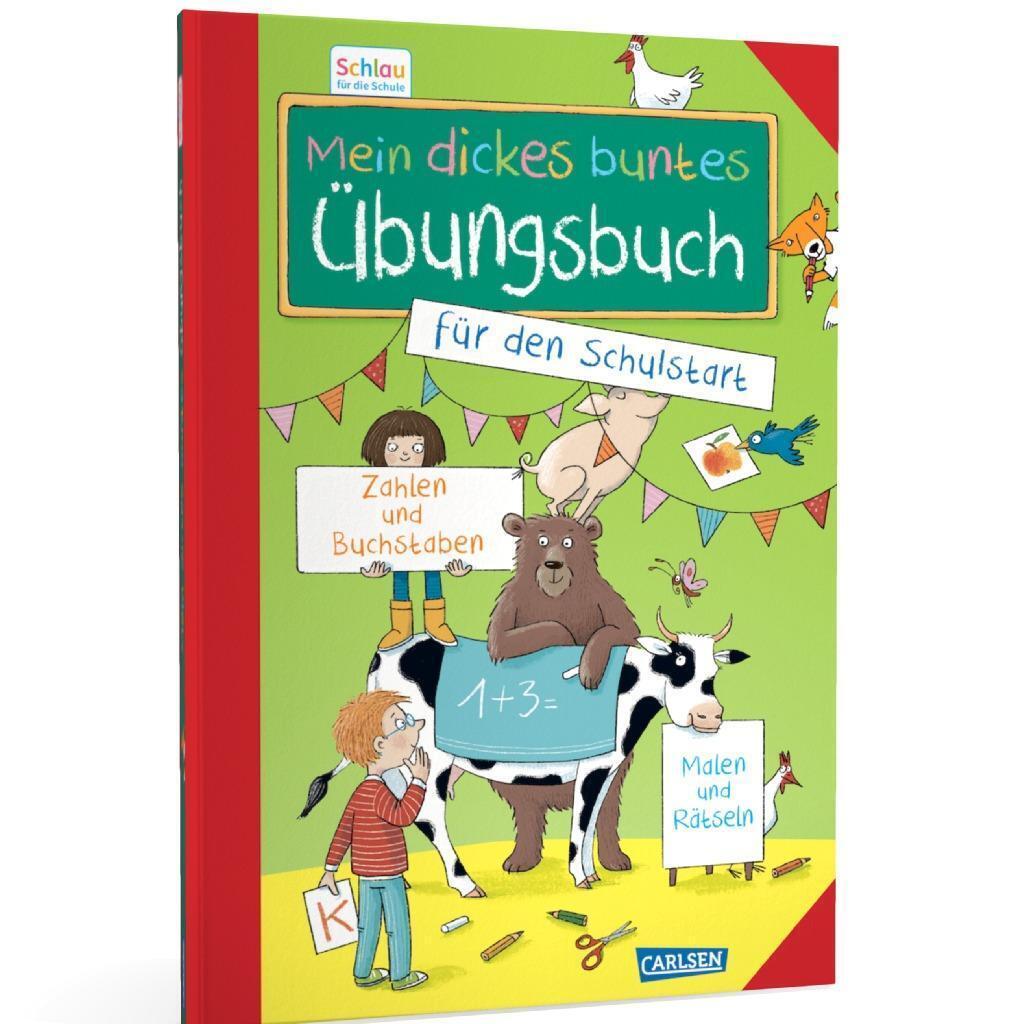 Thumbnail - Schlau Für Die Schule: Mein Dickes Buntes Übungsbuch Für Den