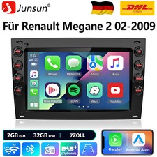 2+64G Für Renault Megane 2 02-2009 Android 13 Autoradio Carplay GPS NAVI BT DAB+