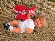 Bambola SEBINO vintage doll ANNI 60 70? CAMILLA STRILLA ? Tipo Pupa bebè furga