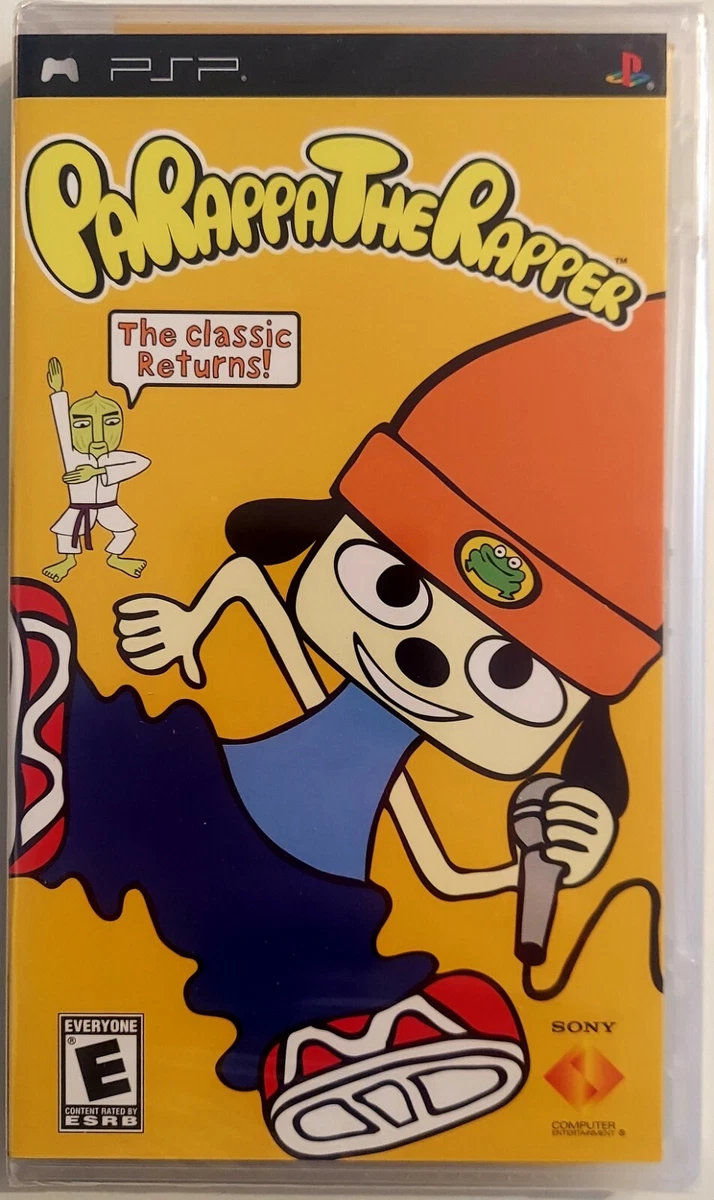 PaRappa The Rapper SONY PSP BRAND NEW FACTORY SEALED