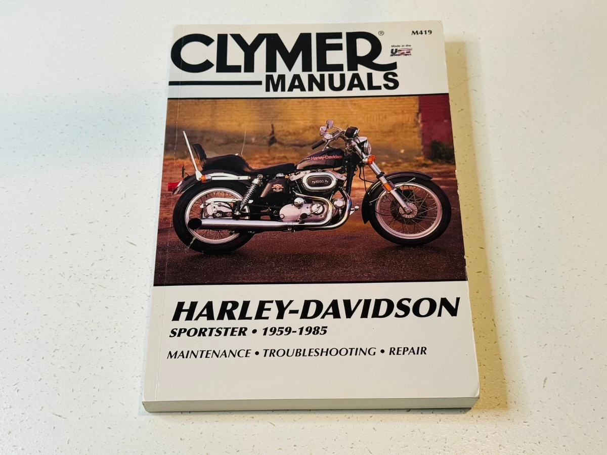 Harley Davidson Sportster Clymer Motorcycle Repair Manuals