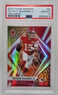 2020 Phoenix PATRICK MAHOMES II Fire Burst Refractive Card PSA 10 Gem Mint