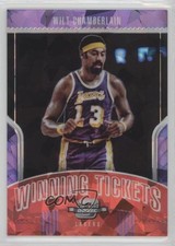 2018 Contenders Optic Winning Tickets Red Cracked Ice Prizm Wilt Chamberlain 6fs