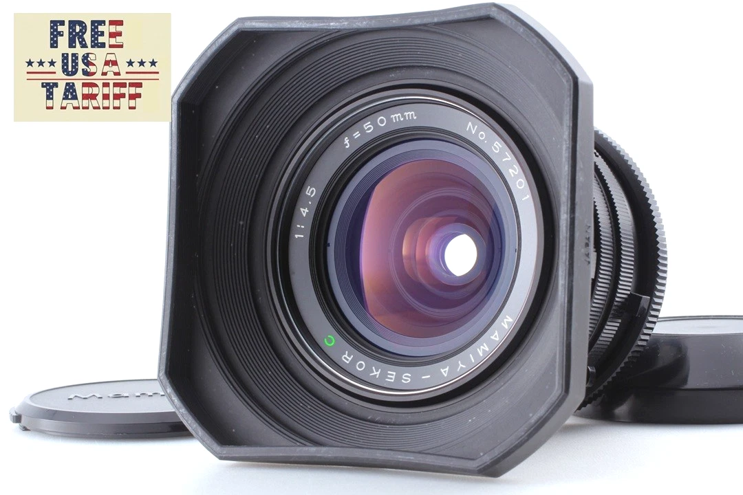 Mamiya f/4.5 50mm Focal Camera Lenses for sale | eBay
