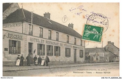 AYBP10-0898-77 - MOISSY-CRAMAYEL - Restaurant - Tabak - Maison Royer
