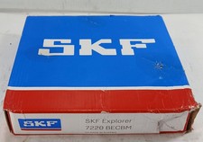 1 NEW SKF 7220 BECBM ANGULAR CONTACT BEARING NIB MAKE OFFER
