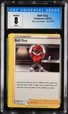 ERROR MISCUT 2021 Shining Fates #057/072 Ball Guy 8 CGC 10005266