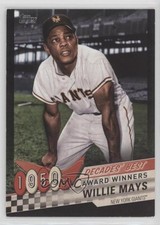 2020 Topps Decades Best Award Winners Black 71/299 Willie Mays #DB-6 HOF 0k5t