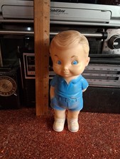 Vintage Edward Mobley BOY  FROG Doll Arrow Rubber  Plastic Co No Squeak 1962 