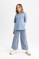 DeFacto MäDchen T-Shirt 104-110 Cm, Pink, Baumwolle, Modell-Nr. 12345