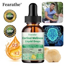 Cortisol Wellness Liquid Drops Balancing Cortisol Level Promot Overall Health